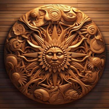 Patterns and decorations stl JAC Sunray 3 3d model